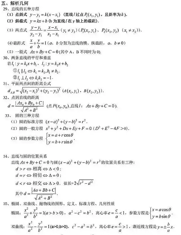 高中数学学习方法总结 高中数学学好的技巧方法